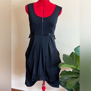 Punky French designer stretch dress